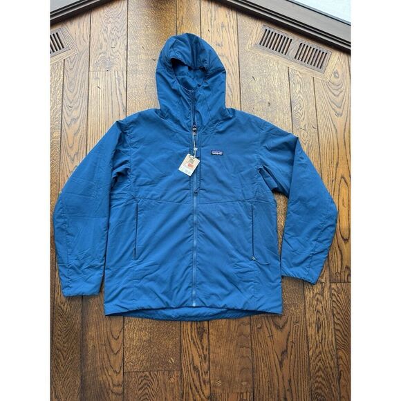 Patagonia Men's Nano-Air Hoody Jacket Full Zip Lagom Blue XXL New With Tags - Picture 1 of 7